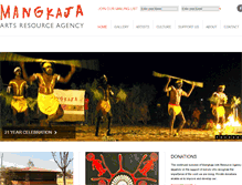 Tablet Screenshot of mangkaja.com